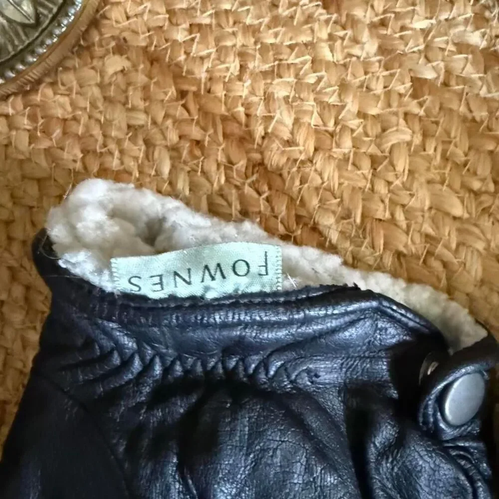 Source Unknown black leather